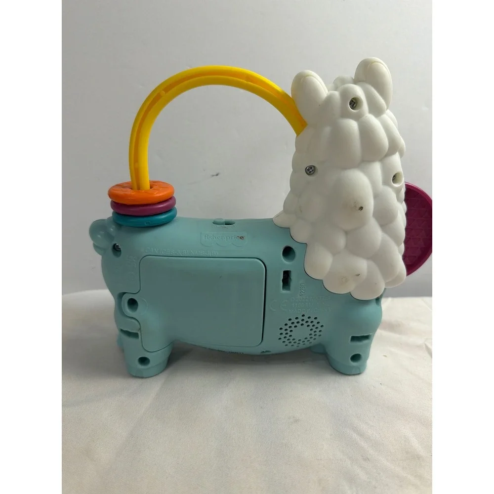 Fisher-Price Linkimals 1-2-3 Llama Musical Interactive Baby Toy Light-Up HJR18